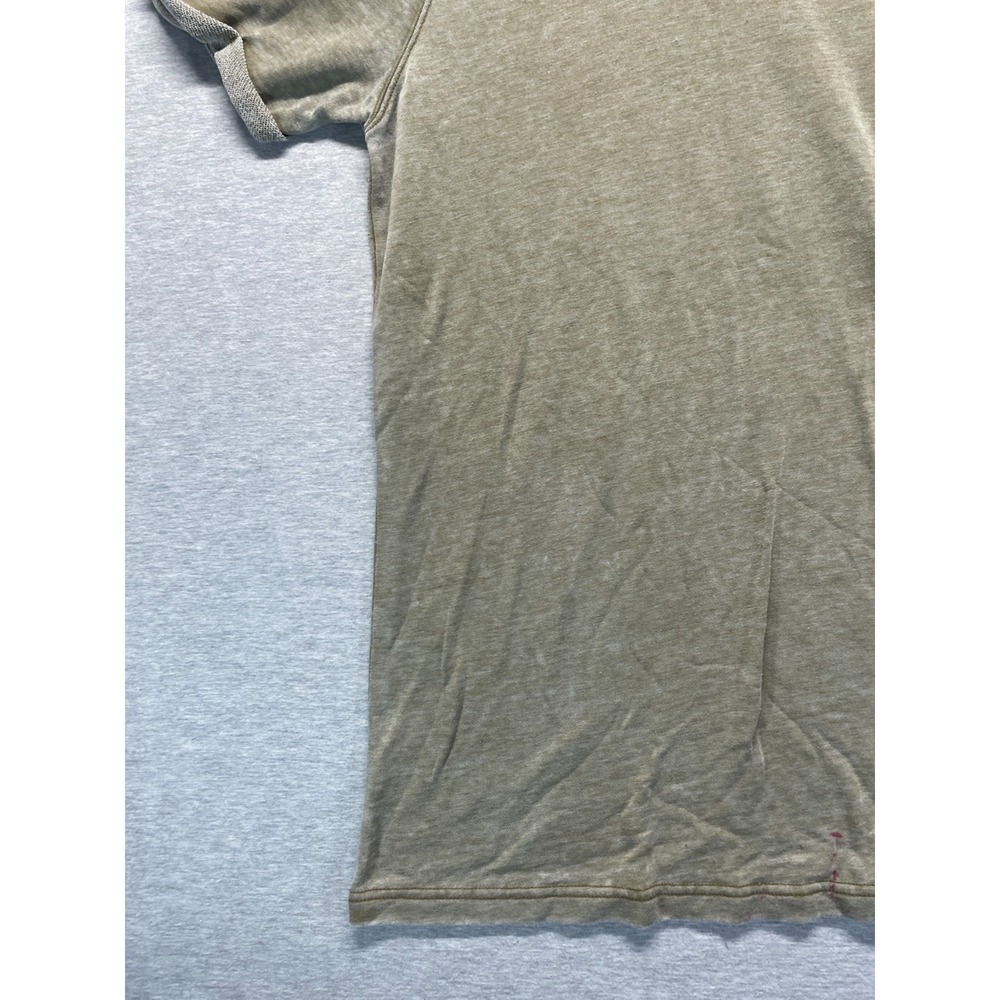 Forever 21 T Shirt Dress Womens L Olive Green French Terry Lined Raglan Sleeves - Picture 4 of 14